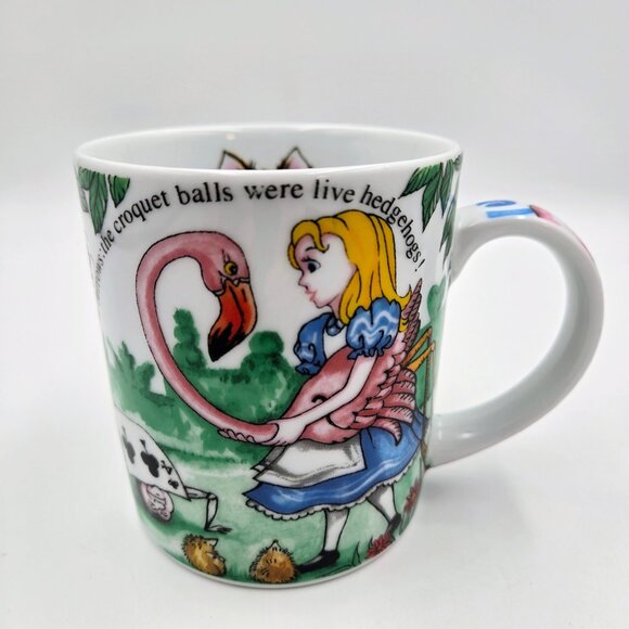 Alice In Wonderland Café By Paul Cardew Porcelain Coffee Tea Mug Cup England - Picture 12 of 16